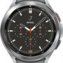Samsung - Galaxy Watch4 Classic Stainless Steel Smartwatch 46mm LTE - Silver - Image 2
