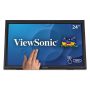 Viewsonic TD2423d - 24" Display, MVA Panel, 1920 x 1080 Resolution - Black - Black - Image 1