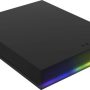 Seagate - FireCuda Gaming 2TB External USB 3.2 Gen 1 Hard Drive with RGB LED Lighting - Black - Image 1