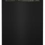 KitchenAid - 24in. Front Control Built-In Dishwasher w/ Stainless Steel Tub, ProWash, 47 dBA - Black - Image 1