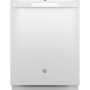 GE - Top Control Built In Dishwasher - 55 dBA - White - Image 1