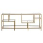 Camden&Wells Deveraux TV Stand - Brass/Glass - Image 1