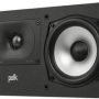 Polk Audio - Monitor XT30 Center Channel Speaker (Midnight Black) - Image 1