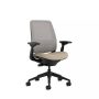 Steelcase Series 2 3D Airback Chair w/ Black Frame - Oatmeal/Nickel - SXLC55RMR5W4PQJRX0 - Image 1