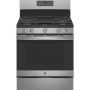 GE - 5.0 Cu. Ft. Freestanding Gas Range w/ Self-cleaning and Power Boil Burner - Stainless steel - JGB660SPSS - Image 1