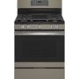 GE - 5.0 Cu. Ft. Freestanding Gas Convection Range with Self-Steam Cleaning and No-Preheat Air Fry - Slate - Image 1