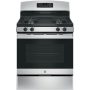 GE - 5.0 Cu.-ft Self-Cleaning Freestanding Gas Range - Stainless steel - JGB635REKSS - Image 1