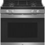 GE - 4.8 Cu.-ft Freestanding Gas Range - Stainless steel - JGBS61RPSS - Image 1