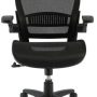 Insignia™ - Ergonomic Mesh Office Chair - Black - Image 1