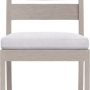Yardbird® Eden Armless Outdoor Dining Chair - Silver - Image 1