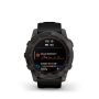 Garmin - fēnix 7X Sapphire Solar GPS Smartwatch 35 mm Fiber-reinforced polymer - Carbon Gray DLC Titanium - Image 1