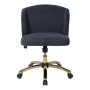 OSP Home Furnishings Ellen Office Chair - Indigo - Image 1
