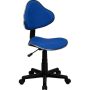 Flash Furniture Fabric Swivel Ergonomic Task Office Chair - Blue - Image 1