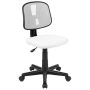 Alamont Home Contemporary Mesh Swivel Office Chair - White LF-134-WH-GG - Image 1