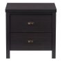 CorLiving - Boston Night Stand, Black - Image 1