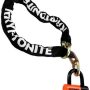 Kryptonite - New York Cinch Ring Chain 1213 (12mm x 130cm) with EVS4 Disc Lock 14mm - Black and Orange - Image 1