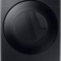 Samsung - 7.5 cu. ft. Smart Electric Dryer with Steam Sanitize+ and Sensor Dry - Brushed black - Image 1
