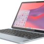 Lenovo - Chromebook Duet 3 11" 2.2k Touch 2-in-1 Laptop - Snapdragon SC7180 - 4GB Memory - 128GB eMMC - Misty Blue - Image 1