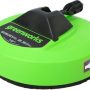 Greenworks - 12" Pressure Washer Surface Cleaner Attachment - Green - Image 1