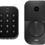 Yale Assure Lock 2, Key-Free Pushbutton Lock with Bluetooth, Black Suede - Black Suede - Image 1