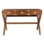 OSP Home Furnishings - Wellington 46" Desk with Power - Toasted Wheat - Image 1