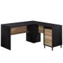 Sauder - Acadia Way Modern Shaped L Desk with file - Image 1
