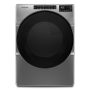 Whirlpool - 7.4 Cu. Ft. Stackable Electric Dryer with Wrinkle Shield Plus Option - Chrome shadow - Image 1