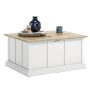 Sauder - Cottage Road Storage Coffee Table White - Image 1