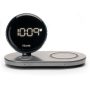 iHome - Dual Qi Wireless Fast Charging, Airpod Charging, Apple Watch Charging, and USB Charging Alarm Clock - Multi - Image 1