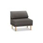 Burrow - Contemporary Range Armchair - Heather Charcoal FLRST-SF-RG-S1-A0-C0-HC-LW - Image 1
