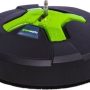 Greenworks - 15" Pressure Washer Surface Cleaner Attachment (3100 PSI MAX) - Black/Green - Image 1