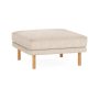 Burrow - Modern Field Ottoman - Oatmeal FLRST-OT-FD-S0-A0-C1-OA-LW - Image 1