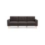 Burrow - Mid-Century Nomad Sofa - Charcoal NSF-CH-3-MD-LW - Image 1
