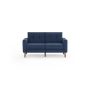 Burrow - Mid-Century Nomad Loveseat - Navy Blue NSF-NB-2-MD-DW - Image 1