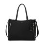 TUMI - Voyageur Valetta Large Tote - Black/Gunmetal - Image 1