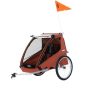Thule - Cadence 2-seat Bike Trailer - Hot Sauce Red - Image 1