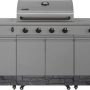 TYTUS Grills - TYTUS Fresno Series Graphite Stacked Stone Island Grill - Gray - Image 1