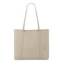 Bugatti - Pure Colletion - Ladies Tote With Removable Organizer Vegan Leather - Cream - Image 1