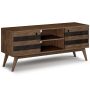 Simpli Home - Clarkson Low TV Stand - Rustic Natural Aged Brown - Image 1