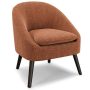 Simpli Home - Redding Accent Chair - Rust - Image 1