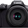 Canon - EOS R100 4K Video Mirrorless Camera with RF-S 18-45mm f/4.5-6.3 IS STM Lens - Black - Image 1