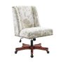 Linon Home Dcor - Donora Office Chair, Light Cow Print - Beige - Image 1