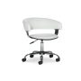 Linon Home Dcor - Simken Gas Lift Desk Chair - White - Image 1