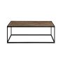Walker Edison - Modern Parquet Rectangular Coffee Table - Parquet Veneer - Image 1