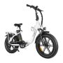 Heybike - Ranger Foldable Ebike w/ 55mi Max Operating Range & 25 mph Max Speed - for Any Terrain - White - Image 1
