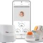 Masimo - Stork Vitals Baby Monitor System with Smart Hub and Baby Boot with Built-in Blood Oxygen and Heart Rate Sensor - White - Image 1