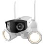 Reolink - 4K 8MP Floodlight Dual-Lens with 180 degree Panorama View Wi-Fi Duo Cam - White - Image 1