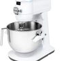 GE Profile - 7 Quart Bowl- Smart Stand Mixer with Auto Sense - Stone White - Image 1