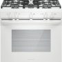 Frigidaire 5.1 Cu. Ft. Freestanding Gas Range with Quick Boil - White FCRG3062AW - Image 1