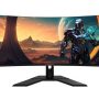 GIGABYTE - GS34WQC 34" LED WQHD FreeSync Premium Curved Gaming Monitor with HDR (HDMI, DisplayPort) - Black - Image 1